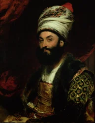 Portret van Mirza Abul Hassan Khan, 1810